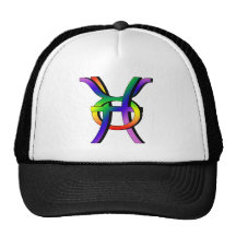 GLBT Piscis y tauro Gorra
