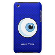 Globo del ojo azul barely there iPod funda