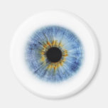 Globo del ojo azul imán para frigorífico