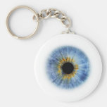 Globo del ojo azul llavero personalizado