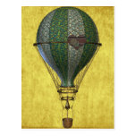 Globo del Victorian de Steampunk Tarjetas Postales