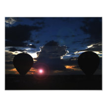 Globo en la oscuridad arte fotográfico