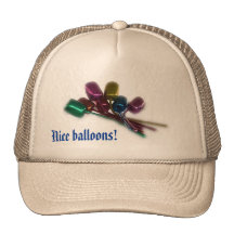 ¡Globos agradables! Gorro