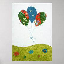 Globos de papel impresiones