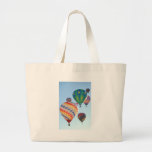 Globos del aire caliente bolsa lienzo