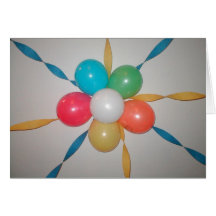Globos del cumpleaños tarjetas
