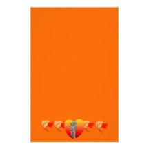 Globos del ojo del corazón de Halloween Papeleria De Diseño