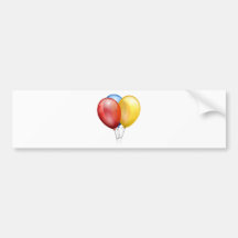 GLOBOS PEGATINA DE PARACHOQUE