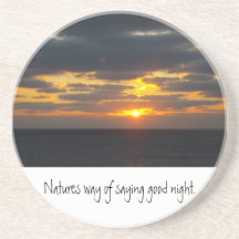 Gloria de las naturalezas posavasos personalizados
