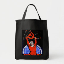 Gloria del espacio bolsa de mano