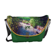 Glorieta atractiva bolsas de mensajería