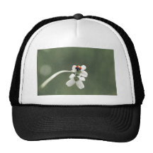 Glücksbringer auf der Blumenwiese Baseball Mützen
