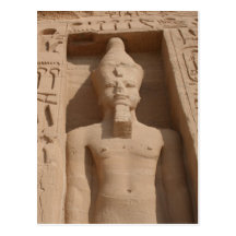 glyphs del simbel del abu postales