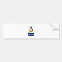 GNU/Linux Etiqueta De Parachoque