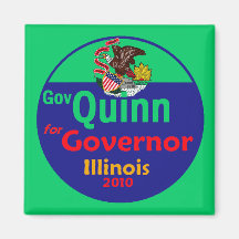 Gobernador 2010Magnet de QUINN Imán De Nevera