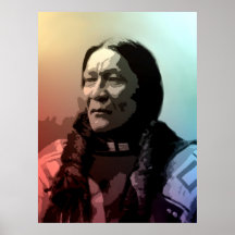 Gobernador Diego Narango - pueblo Santa Clara Posters