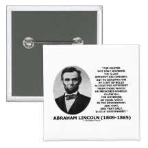 Gobierno autónomo amo-esclavo de Abraham Lincoln Pin