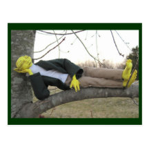 Goblin Napping Tarjeta Postal