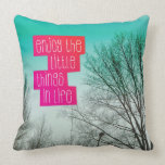 Goce de la almohada del deco del hogar del regalo  almohadas