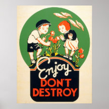 Goce. No destruya Poster