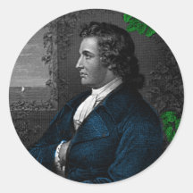 Goethe Pegatina