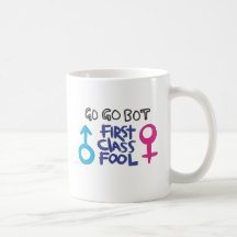 GoGoBot - tonto de la primera clase Taza De Café