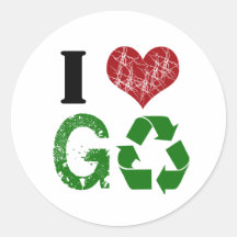 GOGREEN PEGATINA