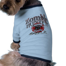 ¡Goin después de zombis! Ropa Macota