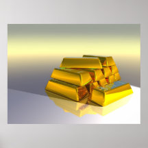 Goldbars Posters