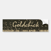 Goldchick Pegatina De Parachoque