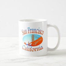 Golden Gate de San Francisco Tazas De Café