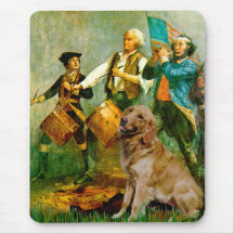 Golden retriever 1 - Alcohol de ' 76 Tapete De Ratones