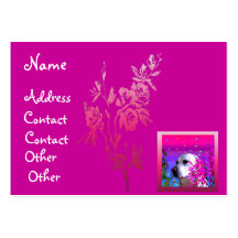 Golden retriever tarjeta de visita