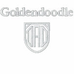 Goldendoodle, PAPÁ Camiseta Polo Bordada