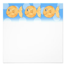 Goldfish. Invitacion Personal