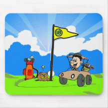 Golf 01 Mousepad Alfombrillas De Ratones