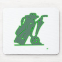 Golf caddy mauspad