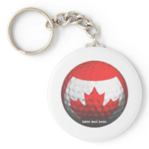 Golf de Canadá llaveros