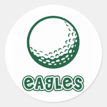 Golf de Eagles Etiquetas