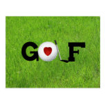 Golf del amor postal