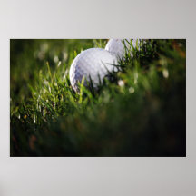 Golf del campo poster