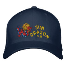Golf del dragón de Sun Gorras Bordadas