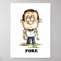 GOLF POSTER