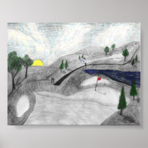 golf posters