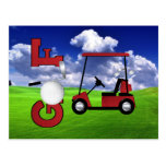 Golf Tarjeta Postal