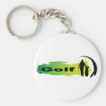 Golf único llavero