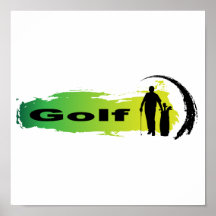 Golf único posters