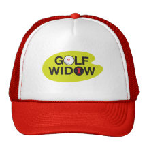 Golf Widow_Badge de Honor_on el verde Gorros Bordados