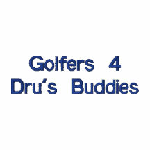Golfistas los 4 compinches de Dru Camiseta Polo
