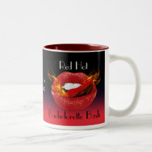 Golpe candente de Bachelorette Taza